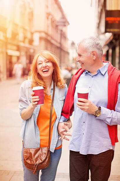 istock Mature couple outdoors. 487618707