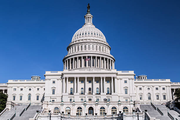 United States Capitol Building stock photo