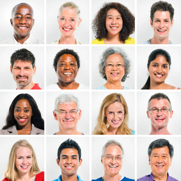 istock Collection Of Happy Multi-Ethnic People 487621503