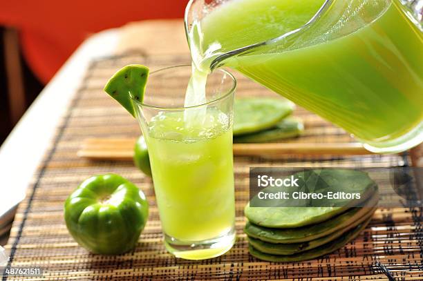 Prickly Pear Cactus Drink Stock Photo - Download Image Now - Prickly Pear Cactus, Tuna Fruit, Cold Drink