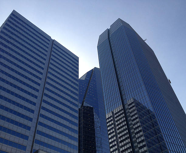 istock Glass skyscrapers in downtown Calgary, Alberta. 487622361