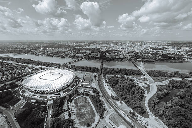 istock Aerial view of Warsaw 487622741