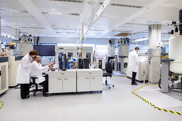 Photo of Medical Science Professionals Working in a Laboratory