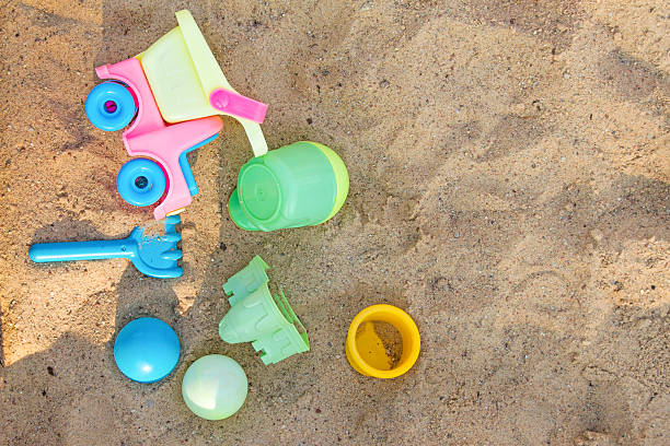 istock beach toys in the sand 487623507