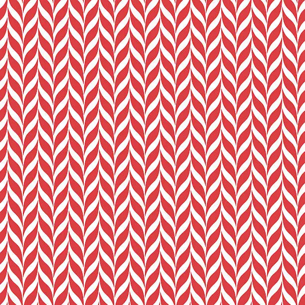 Vector illustration of Candy canes vector background. Seamless xmas pattern