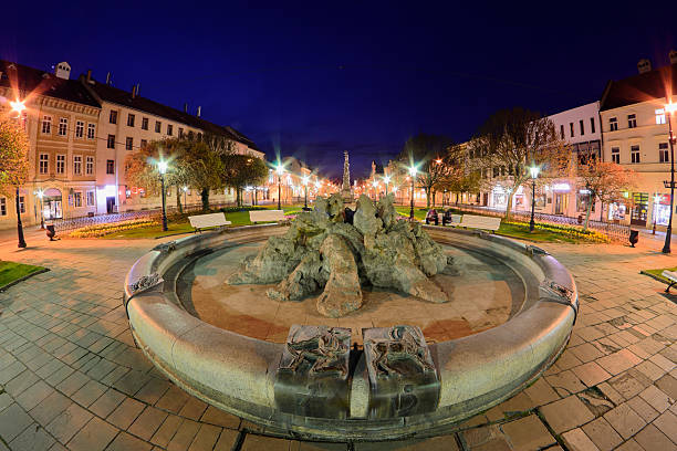 istock Kosice fountain fisheye 487627458