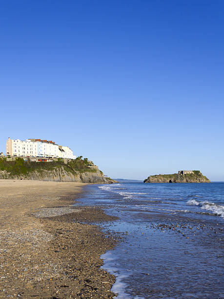 istock Picturesque Tenby, Wales 487630074