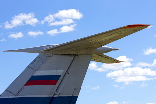 Tail airplane