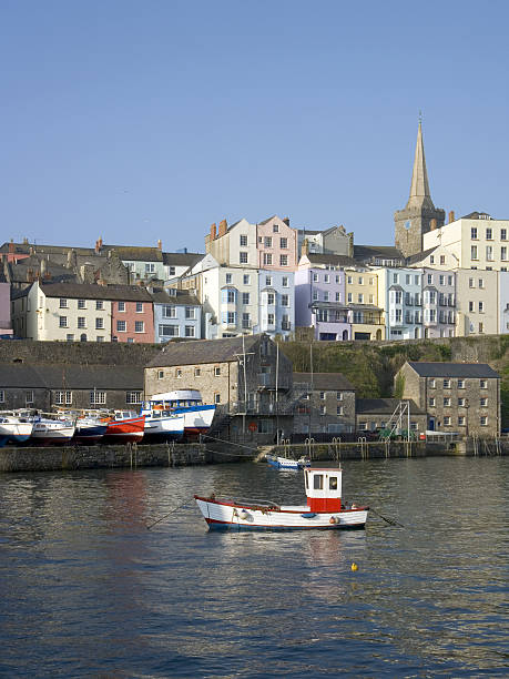 istock Picturesque Tenby, Wales 487631162