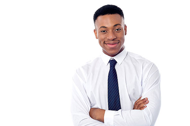 istock Portrait of young business executive 487649033