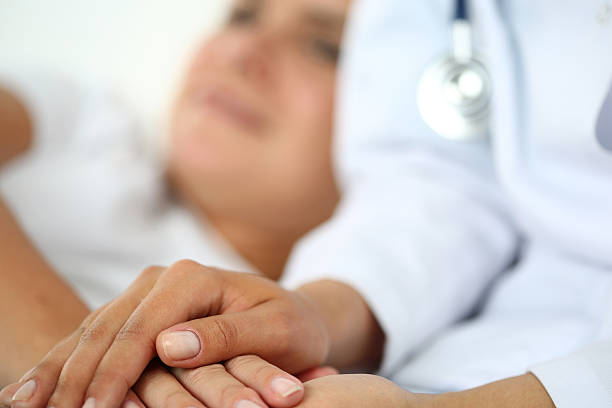 istock Friendly female doctor hands 487653666
