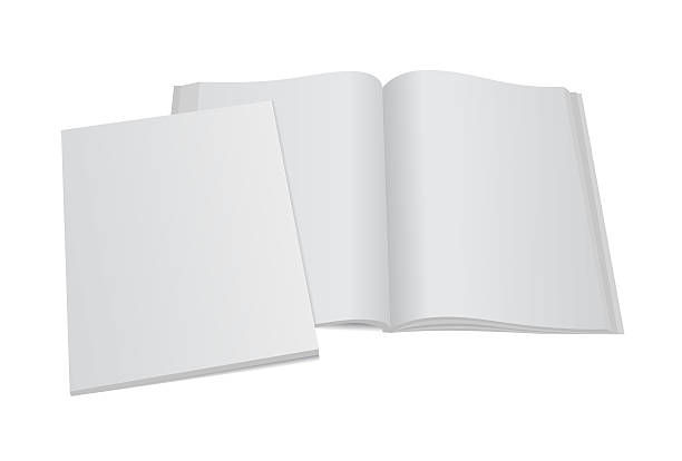 istock blank magazine template with cover 487653870