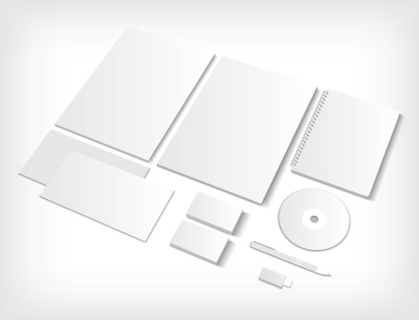 istock Set of corporate template mock up 487653908