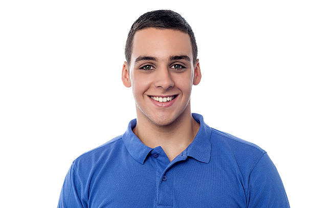 istock Portrait of casual young guy, studio shot 487654441