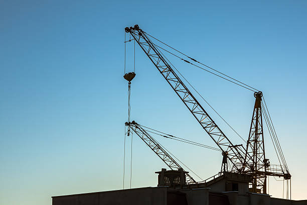 здание crane - pilothouse стоковые фото и изображения