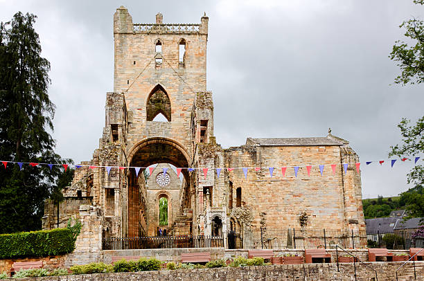 Jedburgh Abbey. Augustinian abbey in the Scottish Borders. Scotland, Great Britain, United Kingdom.