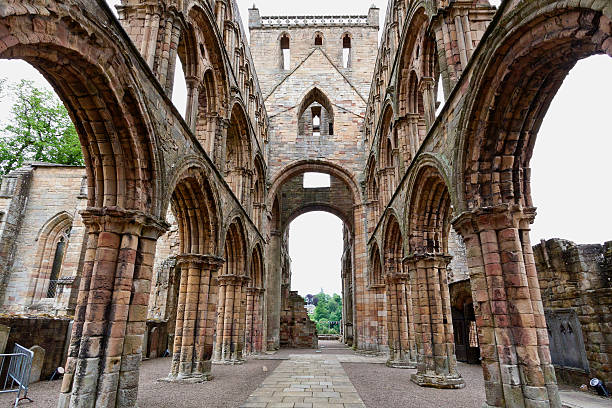 Ruins of Culross Abbey in Scotland