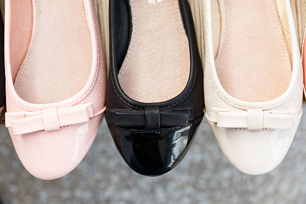 istock Shoes in a shop 487667484
