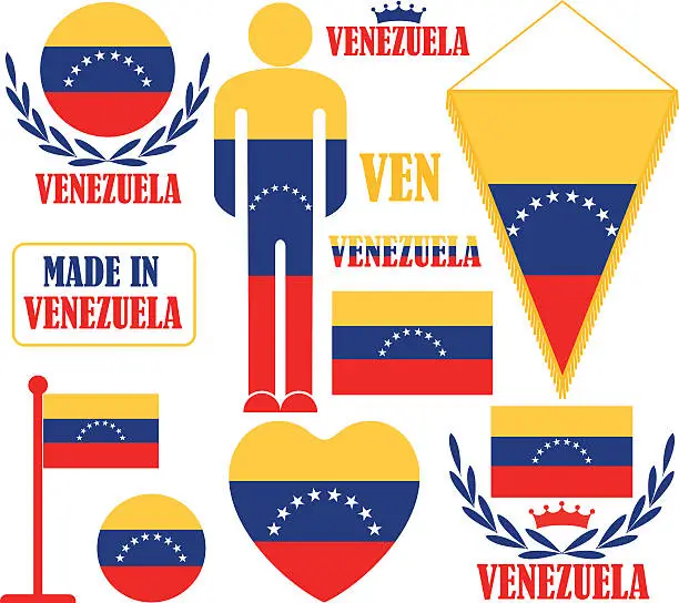 Vector illustration of Venezuela