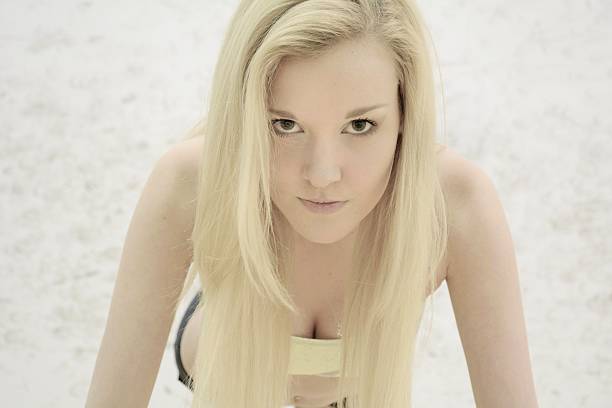 istock young woman looking at the camera 487669601