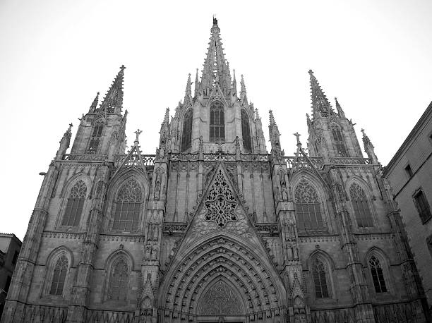 Cattedrale di Barcellona - foto stock