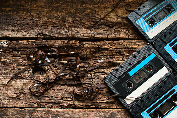 istock background of old cassettes and tapes 487672294