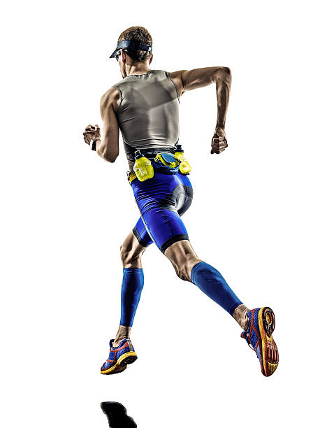 istock triathlon iron man athlete runners running 487672713