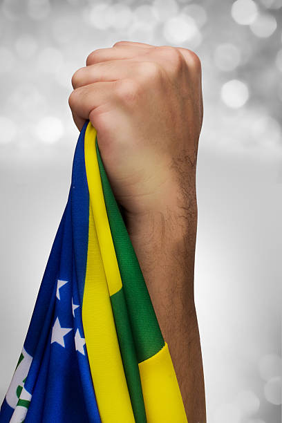istock Brazilian fans patriot 487672909