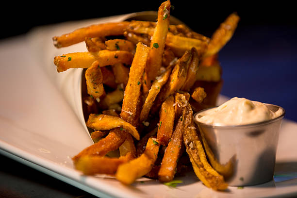 istock Garlic Herb French Fries 487673152