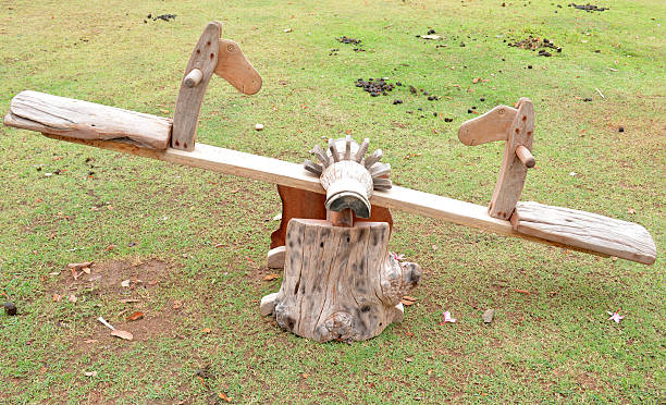 istock wooden horse chair 487674210