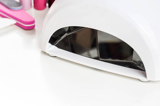 istock Manicure set for gel nail procedure 487678372