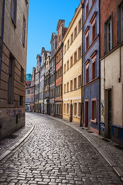 istock narrow streets of Old Town Wroclaw 487678728