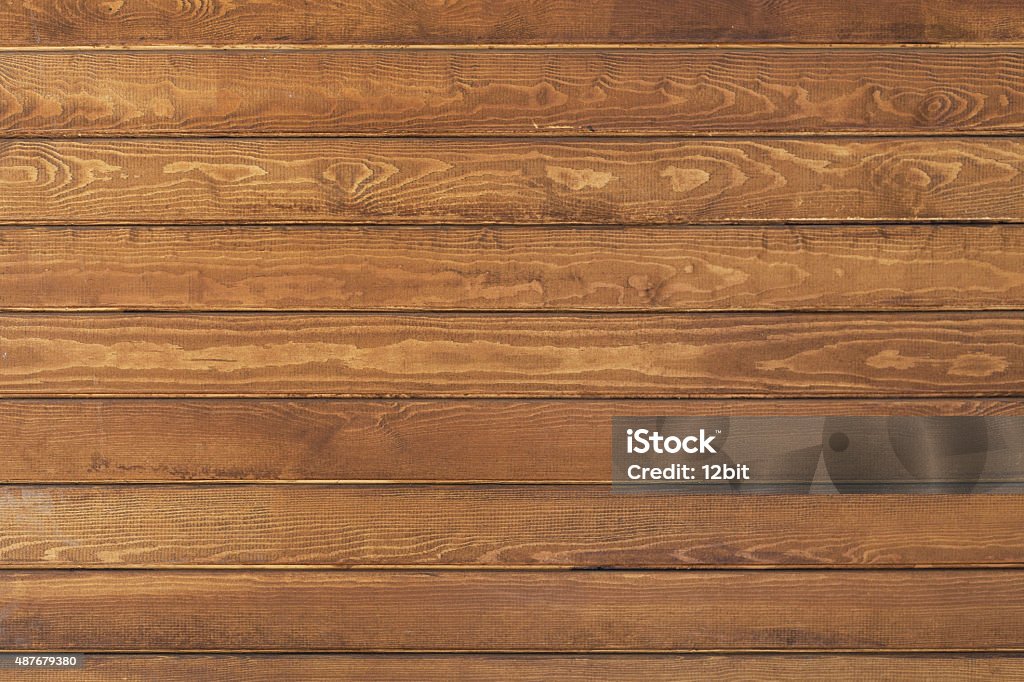 Wooden background Brown wooden plank background. Oak Tree Stock Photo