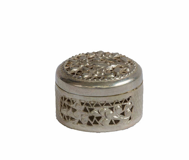 istock Silver Bowl art in thailand 487683576