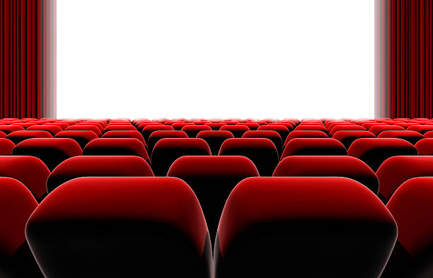istock Cinema or theater screen seats. 487684332