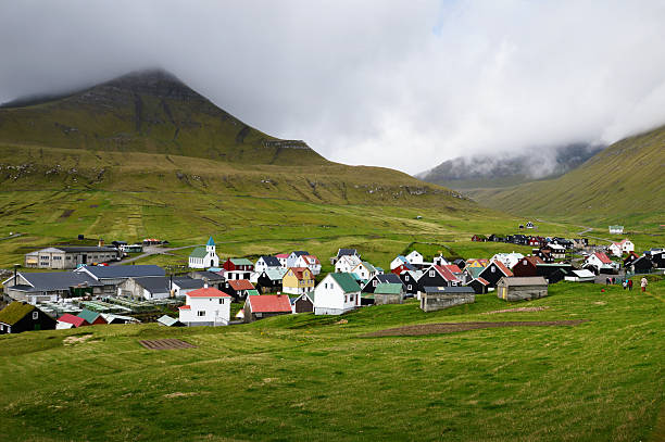 istock Village in the Faroe Islands 487684982
