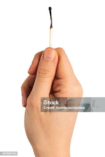 Delicate Match Stock Photo - Download Image Now - 2015, Bright, Burning