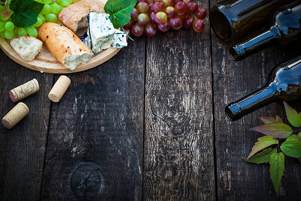 istock Wine and food concept 487686200