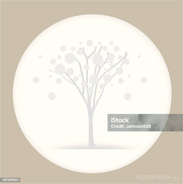 Tree With Background Vector Vector Background With Abstract Tree Stock Illustration - Download ...