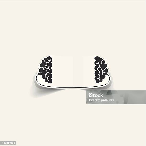 Realistic Design Element Brainusb Plug Stock Illustration - Download Image Now - Anatomy, Cable, Cerebellum