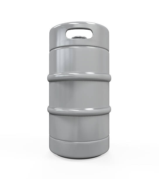istock Metal Beer Keg 487689349