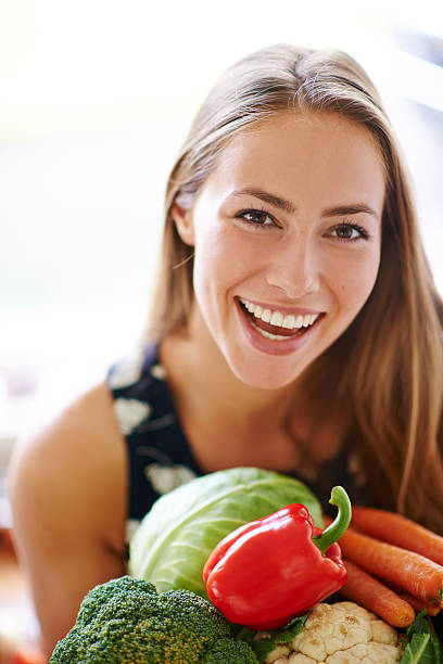 istock Eating healthy makes me happy 487689516