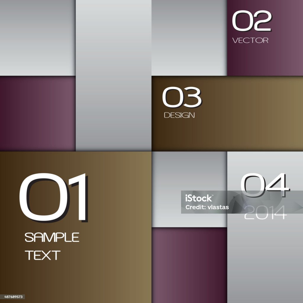 Simple Layout Square Business Square Layout Stock Illustration - Download Image Now ...