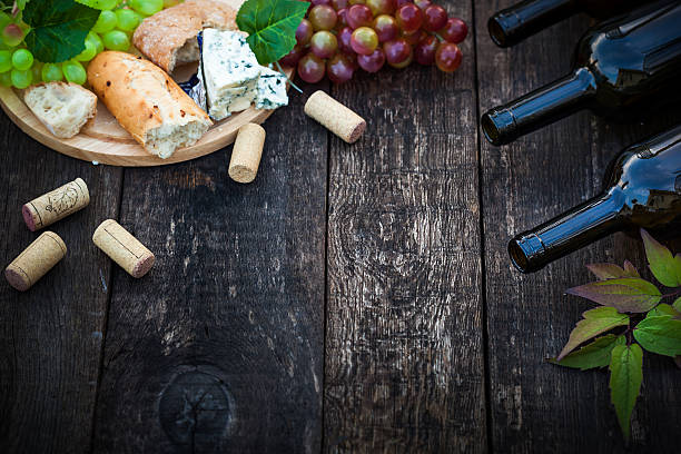 istock Wine and food concept 487690078