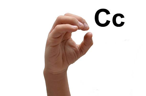 American Manual sign language  Alphabet Chart