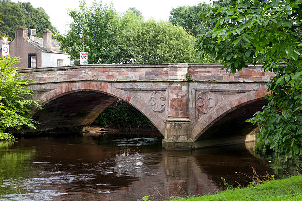 istock Historic stone bridge over the River Eden in Appleby, UK 487691210