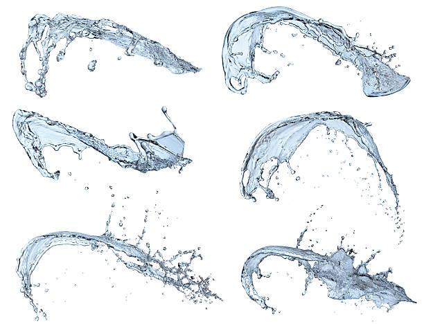 istock pure water splash collection isolated on white background 487691783