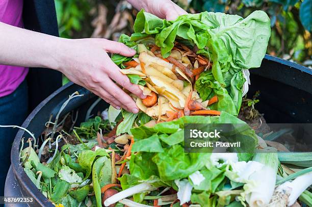 Composting Stock Photo - Download Image Now - Garbage, Food, Compost