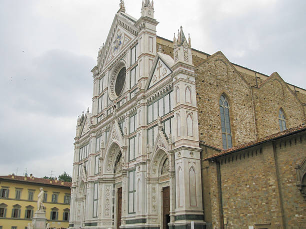 istock Santa Croce church in Florence 487694421