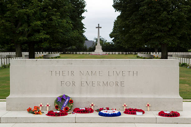 istock American cementery in Normandy 487694541